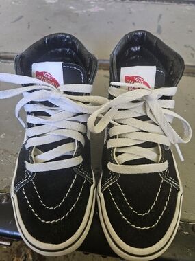 Vans Kids Black High-Top